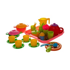 اسباب بازی آشپز کوچولو 42 پارچه زرین تویز ZARRIN TOYS_اسباب بازی